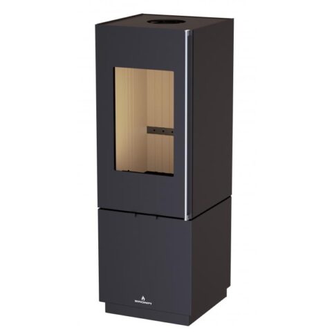 Poêle à bois raccordable - BRONPI Bombay - F 8 kW – Image 3