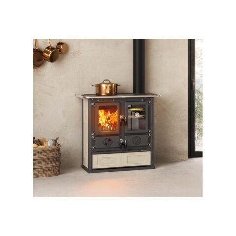 Cuisinière à bois raccordable - LA NORDICA Rosetta 5.0 Ceramica Liberty 7.9 kW – Image 5