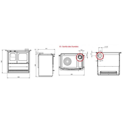 Cuisinière à bois - LA NORDICA Sovrana Easy Evo 2.0 7.5 kW – Image 2