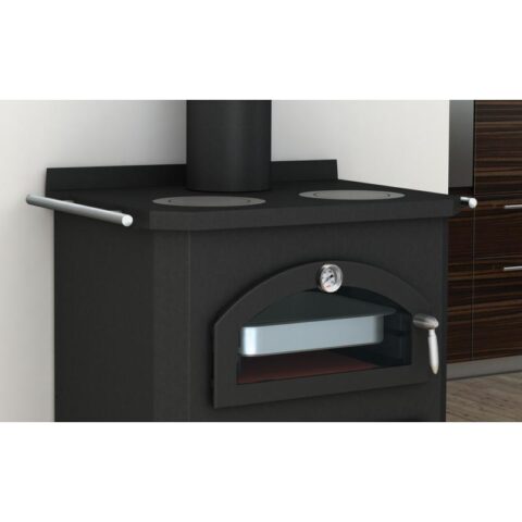 Cuisinière à bois avec four - BRONPI Monza 14 kW – Image 9