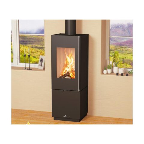 Poêle à bois raccordable - BRONPI Bombay - F 8 kW – Image 5