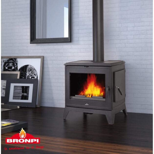 Poêle à bois en fonte - BRONPI Derby 14.3 kW – Image 5
