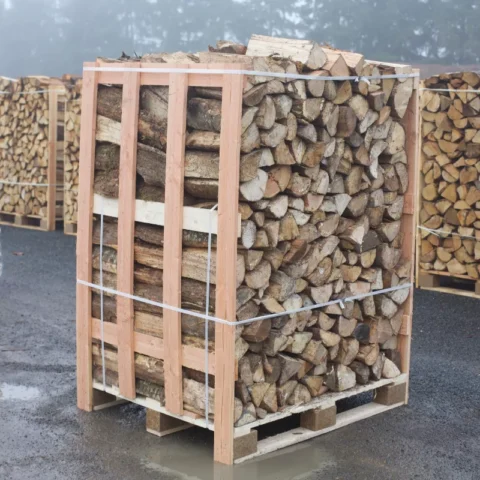 Bois de chauffage – 50 cm – rangé sur palette 2 m³ – Image 2