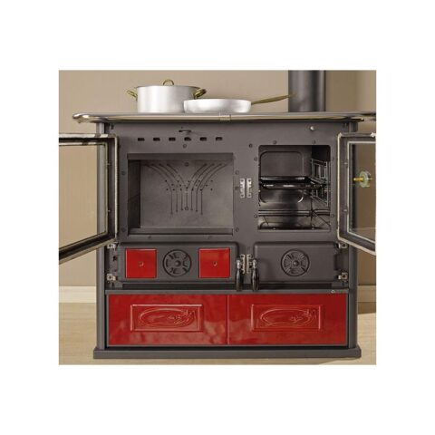 Cuisinière à bois raccordable - LA NORDICA Rosa Reverse 2.0 8.2 kW – Image 6