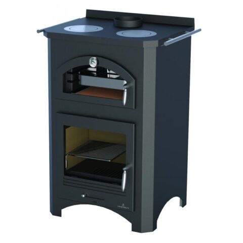 Cuisinière à bois avec four - BRONPI Monza 14 kW – Image 6