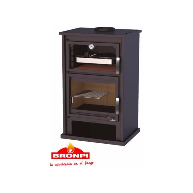 Poêle à bois avec four - BRONPI Suiza 14 kW – Image 7