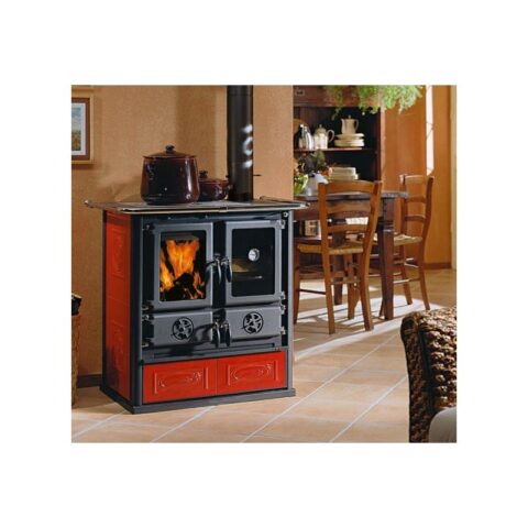 Cuisinière à bois raccordable - LA NORDICA Rosetta 5.0 Ceramica Liberty 7.9 kW – Image 4