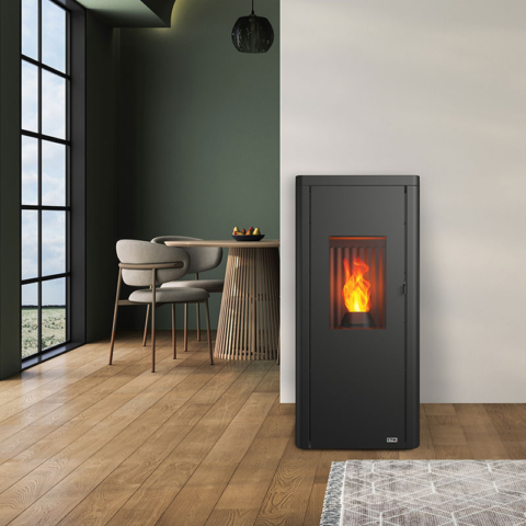 Poêle à granulés étanche Ottimo Silenzio 9.2 kw – Image 2