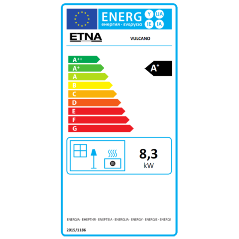 Poêle à granulés étanche Vulcano Silenzio 9.2 kw – Image 7
