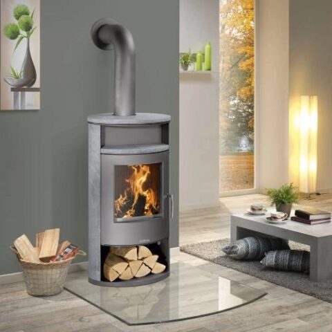 Poêle à bois Justus Island Aqua 2.0 | 10 kW hydro – Image 6