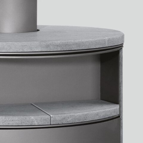 Poêle à bois Justus Island Aqua 2.0 | 10 kW hydro – Image 4