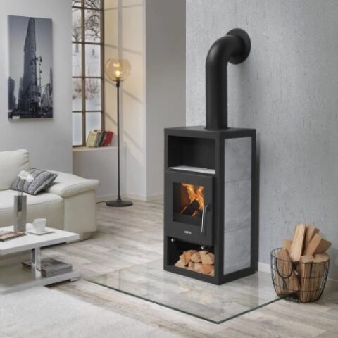 Poêle a bois Justus Texas 6 kW – Image 5