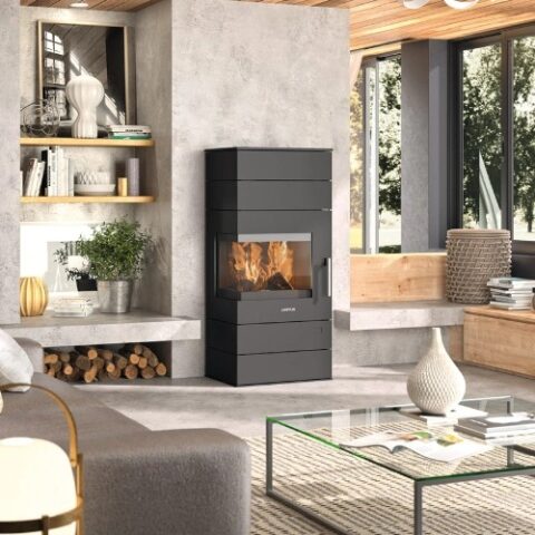 Poêle à bois Justus Voga (W+) 7 kW – Image 3