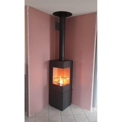 Poêle à bois raccordable - BRONPI Bombay - E 6 kW – Image 2