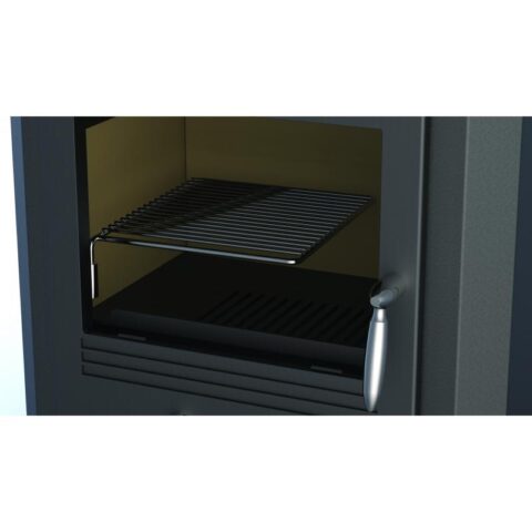 Cuisinière à bois avec four - BRONPI Monza 14 kW – Image 4