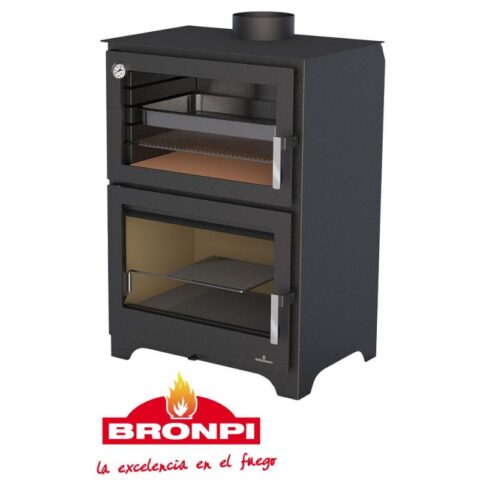 Poêle à bois avec four - BRONPI Murano 14 kW – Image 6