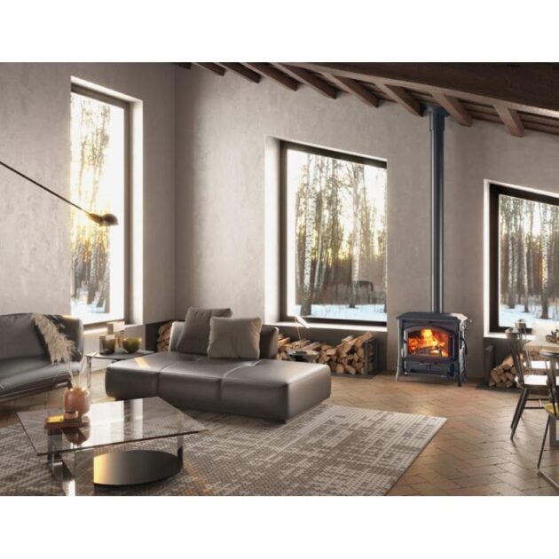 Poêle à bois en fonte - LA NORDICA Isotta Evo 11.9 kW – Image 5