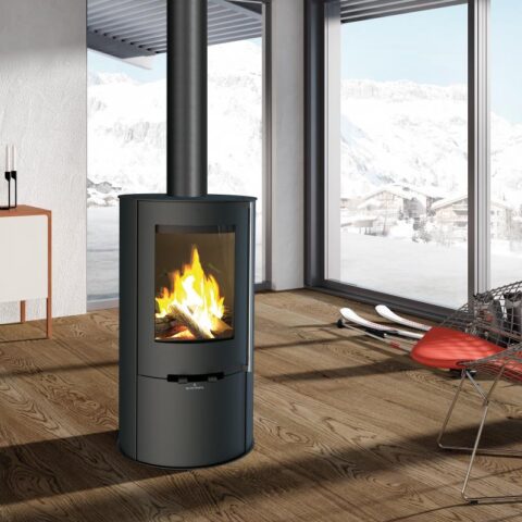 Poêle à bois rond raccordable - BRONPI Dover 9.4 kW – Image 9