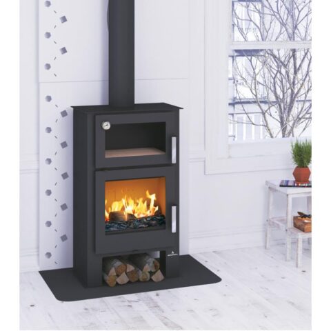 Poêle à bois avec four - BRONPI Gijon-H 9.2 kW – Image 4