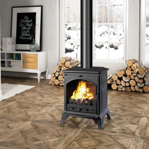 Poêle à bois en fonte - BRONPI Ordesa 9 kW – Image 8