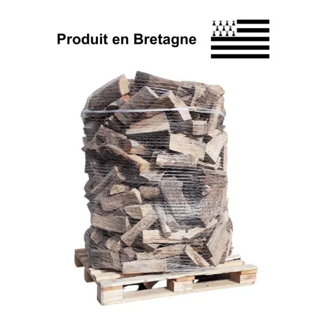 Bois de chauffage – 33 cm – ballot sur palette 1,7 m³ – Sec