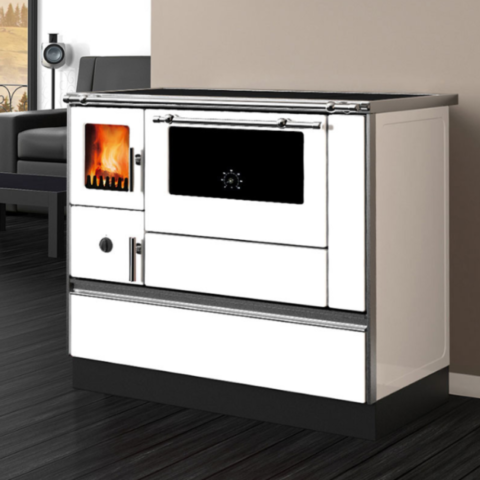 Cuisinière à Bois Alfa 90 H Dominant Eco 7kW – Image 3