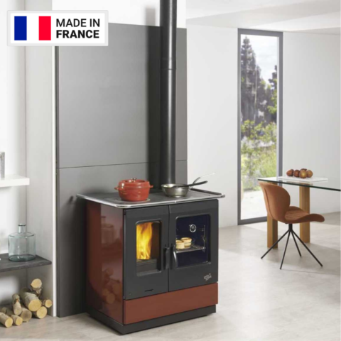 Cuisinière à bois Armonnie Godin 10.5kW – Image 3