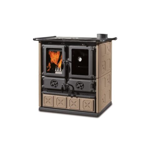 Cuisinière à bois raccordable - LA NORDICA Rosetta 5.0 Maiolica 7.9 kW