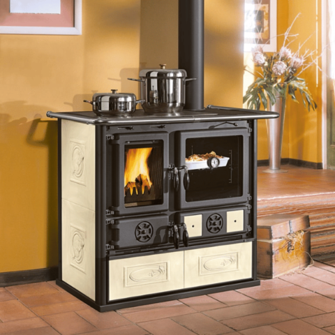Cuisinière à Bois Rosa 5.0 Ceramica 8.8kW – Image 7