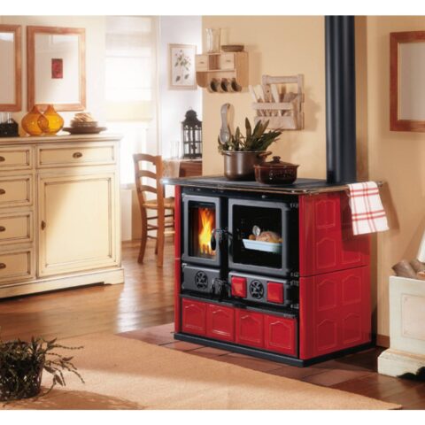 Cuisinière à Bois Rosa 5.0 Maiolica 11kW – Image 4