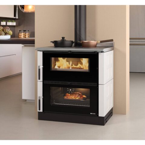 Cuisinière à Bois Verona XXL Maiolica 7kW – Image 3