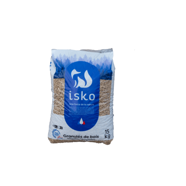 Granulés de bois ISKO - Palette de 70 sacs 1050kg