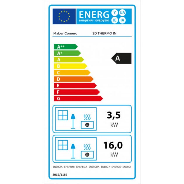 Pack poêle à Bois Hydro Thermo In Sortie dessus 19kW – Image 2