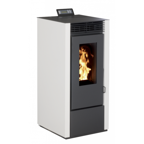 Pack Poêle à granulés étanche Vittoria Plus + Kit d'installation ventouse 14kW – Image 8