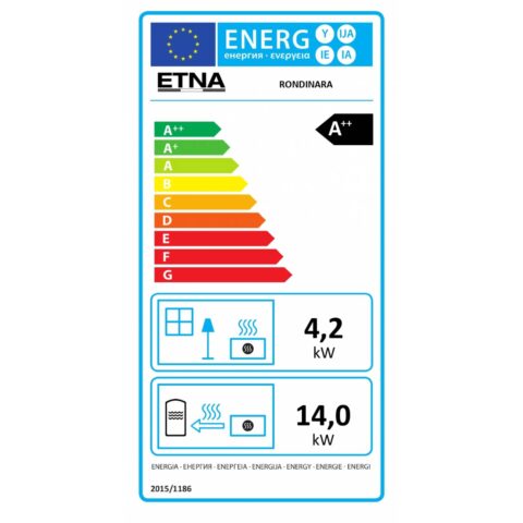 Pack poêle à granulés hydro Rondinara + Kit d'installation sortie arrière 19kW – Image 4