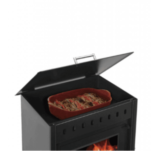 Poêle à bois avec four Adrian 14kW – Image 3