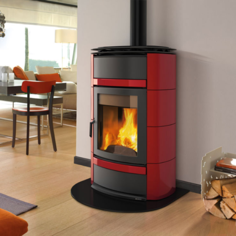 Poêle à Bois Bouilleur Norma S Idro DSA 19.5kW – Image 4