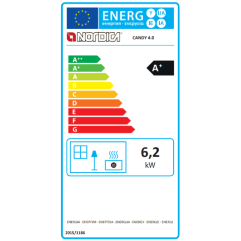 Poêle à Bois Candy 4.0 7.4kW – Image 3