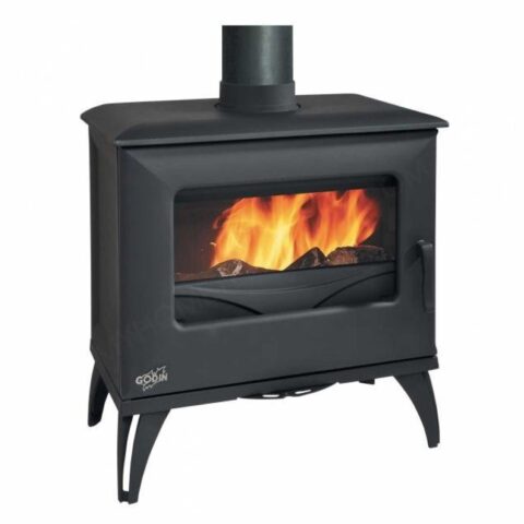 Poêle à bois Cube Godin 8kW – Image 2