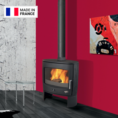 Poêle à Bois Eclipse Godin 8kW – Image 4