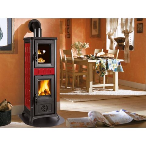 Poêle à Bois Gemma Forno 5.0 Ceramica Elegance 7.3kW – Image 4
