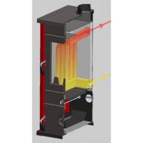 Poêle à Bois Hydro Thermo Vesta Plus 11kW – Image 4