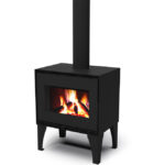 Poêle à bois Lugano - Option Ventilation 11kW