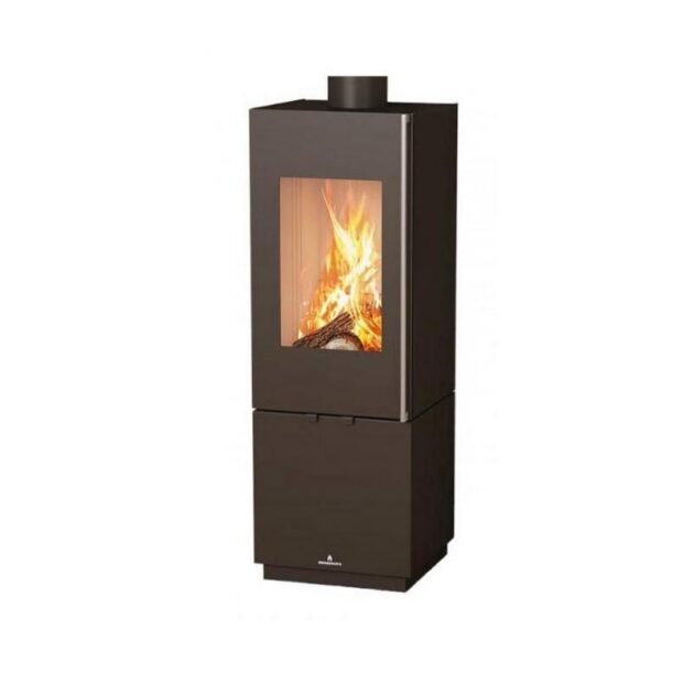 Poêle à bois raccordable - BRONPI Bombay - F 8 kW