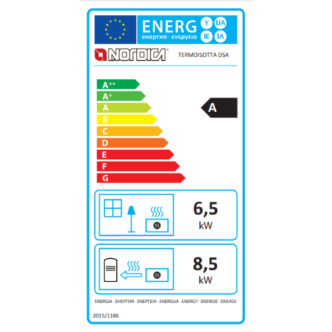 Poêle à Bois Bouilleur TermoIsotta DSA 19kW – Image 3