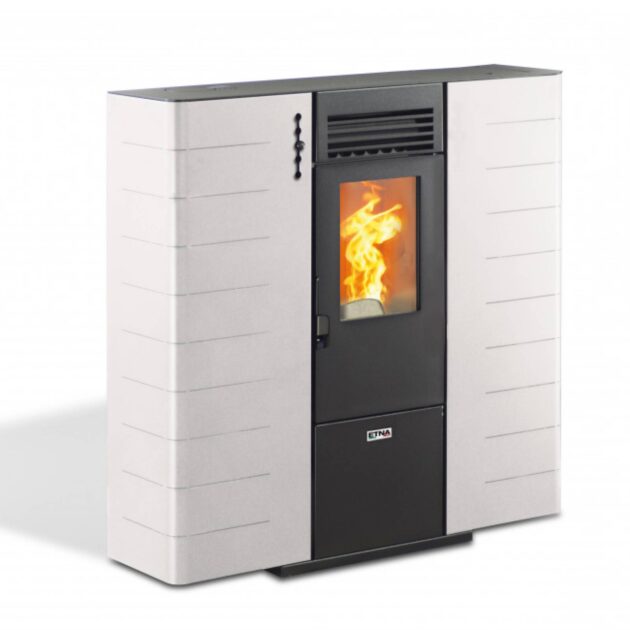 Poêle à granulés Canalisable extra plat Fango 8kW – Image 4