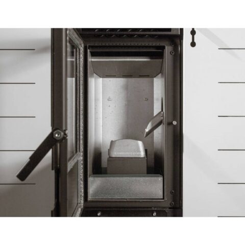 Poêle à granulés Canalisable extra plat Ricanto 10kW – Image 8