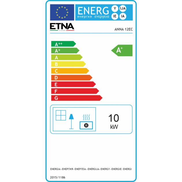 Poêle à granulés étanche canalisable Anna 12kW – Image 2