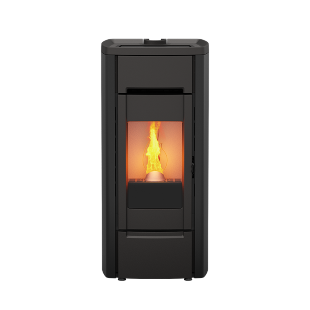 Poêle à granulés étanche canalisable Cast Iron 10kW – Image 2
