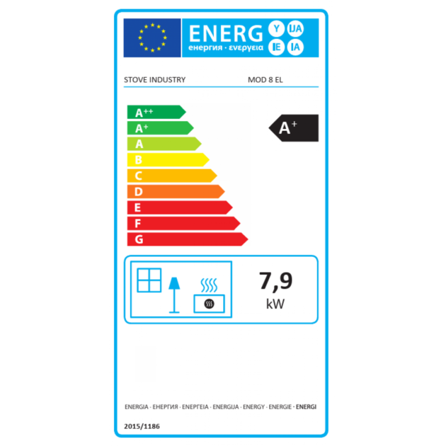Poêle à granulés étanche Diva 8kW – Image 2